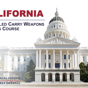 California CCW online course