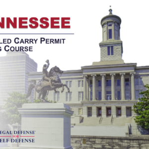 Tennessee concealed handgun carry permit online course