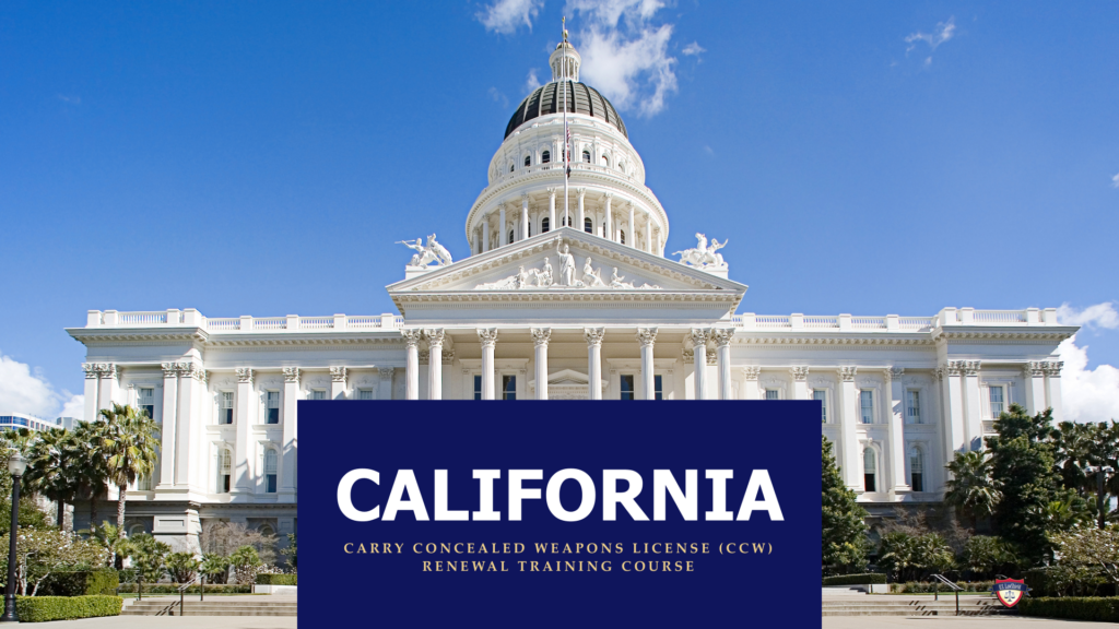 California CCW renewal online course