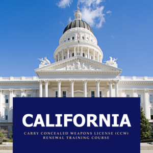 California CCW renewal online course
