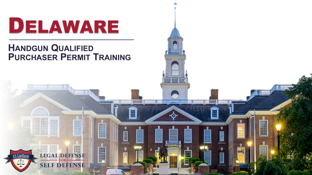 Delaware handgun qualified purchaser permit online course